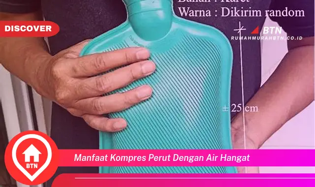 manfaat kompres perut dengan air hangat