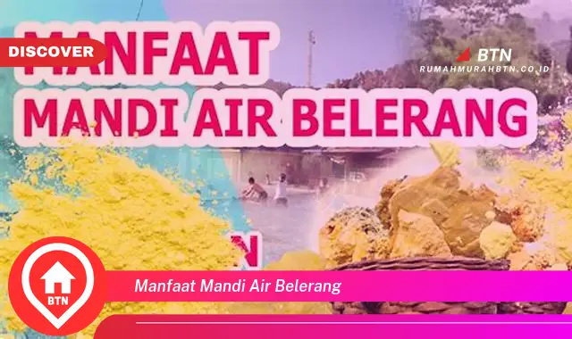 manfaat mandi air belerang