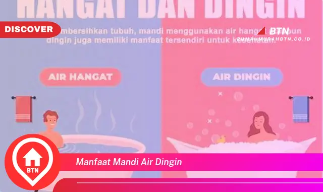 manfaat mandi air dingin