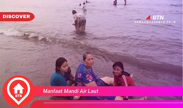 manfaat mandi air laut