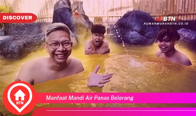 manfaat mandi air panas belerang