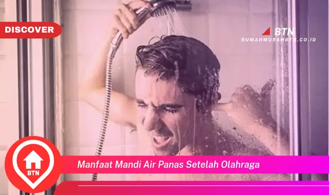 manfaat mandi air panas setelah olahraga