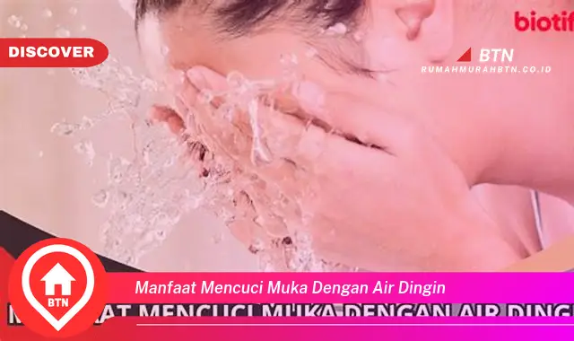 manfaat mencuci muka dengan air dingin