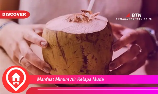 manfaat minum air kelapa muda