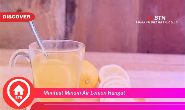 manfaat minum air lemon hangat