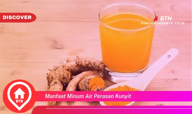 manfaat minum air perasan kunyit