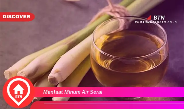 manfaat minum air serai