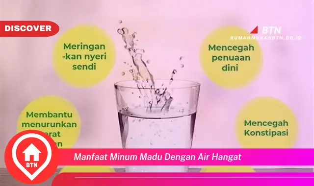 manfaat minum madu dengan air hangat