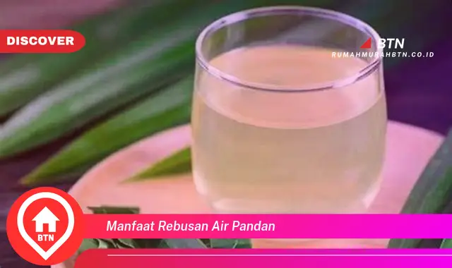 manfaat rebusan air pandan