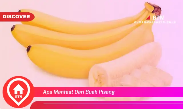 apa manfaat dari buah pisang