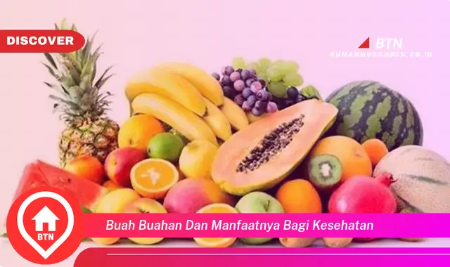 buah buahan dan manfaatnya bagi kesehatan