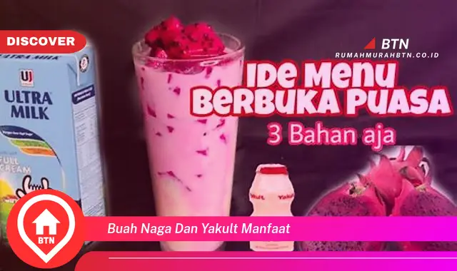 buah naga dan yakult manfaat