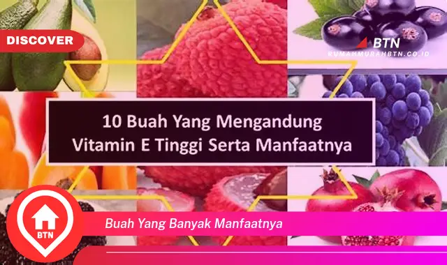 buah yang banyak manfaatnya