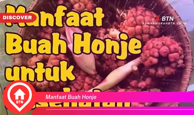 manfaat buah honje