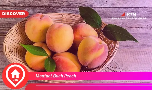 manfaat buah peach