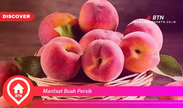 manfaat buah persik