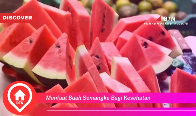 manfaat buah semangka bagi kesehatan