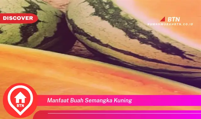 manfaat buah semangka kuning