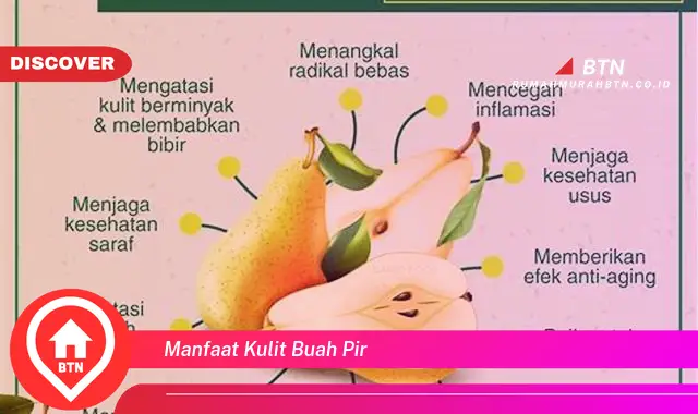 manfaat kulit buah pir