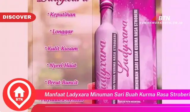 manfaat ladyxara minuman sari buah kurma rasa stroberi