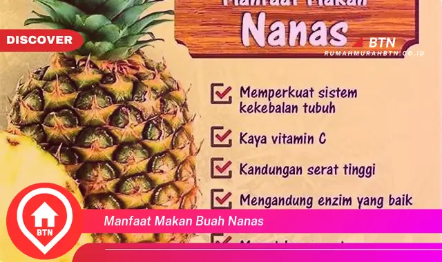 manfaat makan buah nanas