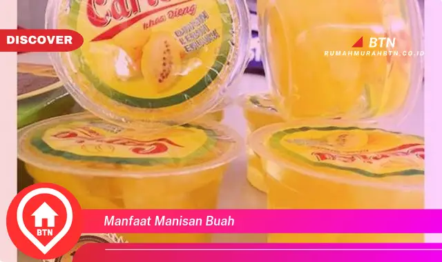 manfaat manisan buah