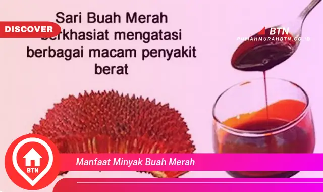 manfaat minyak buah merah