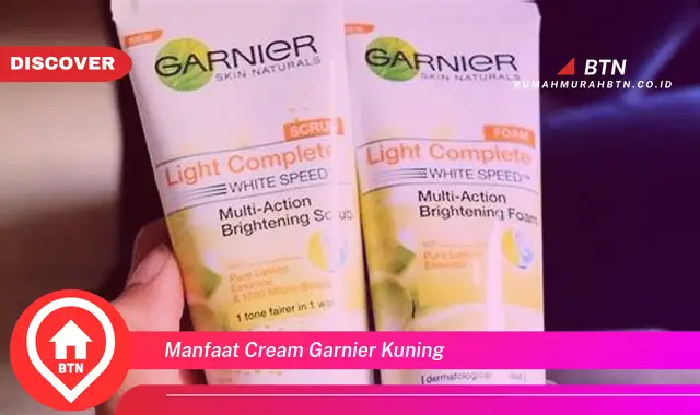 manfaat cream garnier kuning