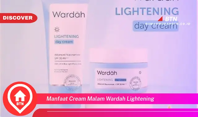 manfaat cream malam wardah lightening