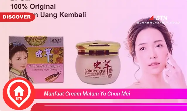 manfaat cream malam yu chun mei