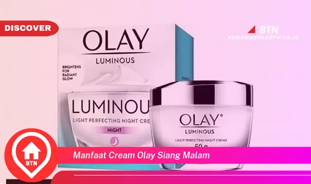 manfaat cream olay siang malam