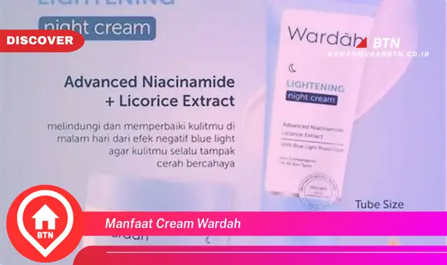 manfaat cream wardah