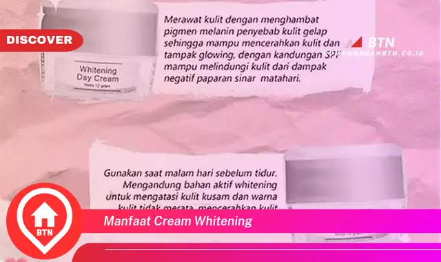 manfaat cream whitening