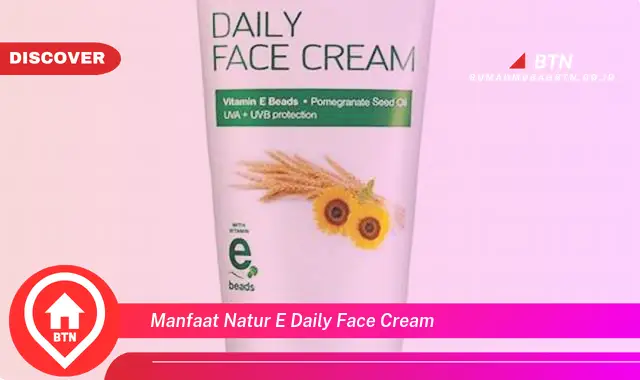 manfaat natur e daily face cream