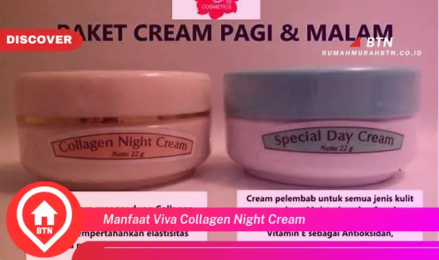 manfaat viva collagen night cream