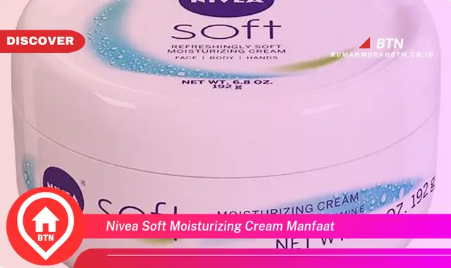 nivea soft moisturizing cream manfaat