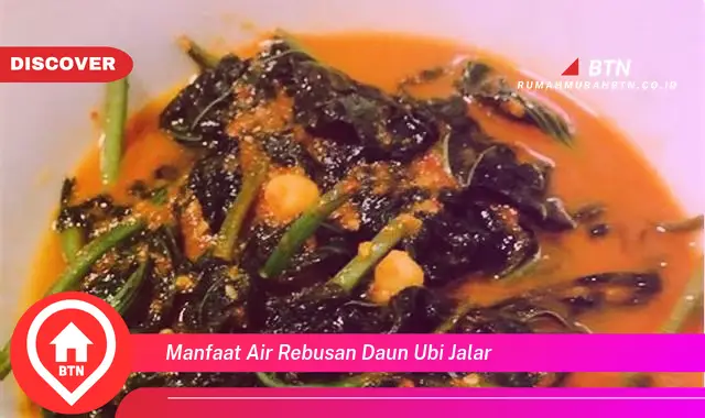 manfaat air rebusan daun ubi jalar