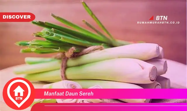 manfaat daun sereh