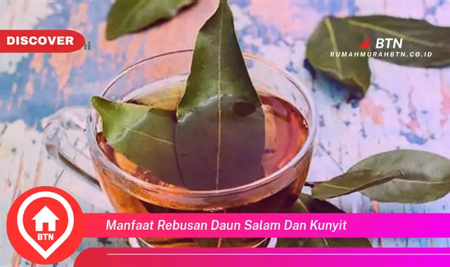 manfaat rebusan daun salam dan kunyit