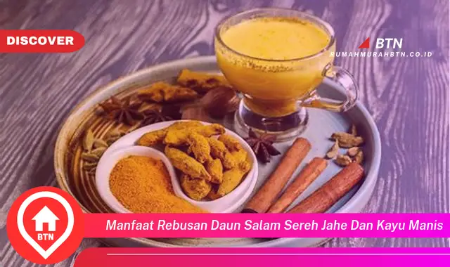 manfaat rebusan daun salam sereh jahe dan kayu manis