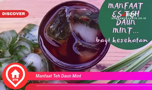 manfaat teh daun mint