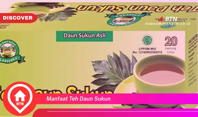 manfaat teh daun sukun