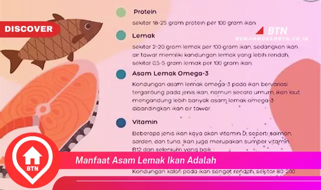 manfaat asam lemak ikan adalah