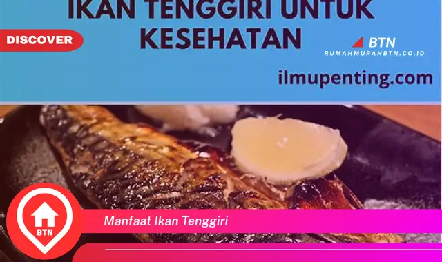 manfaat ikan tenggiri