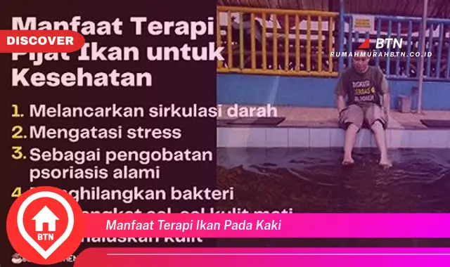 manfaat terapi ikan pada kaki