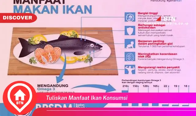 tuliskan manfaat ikan konsumsi