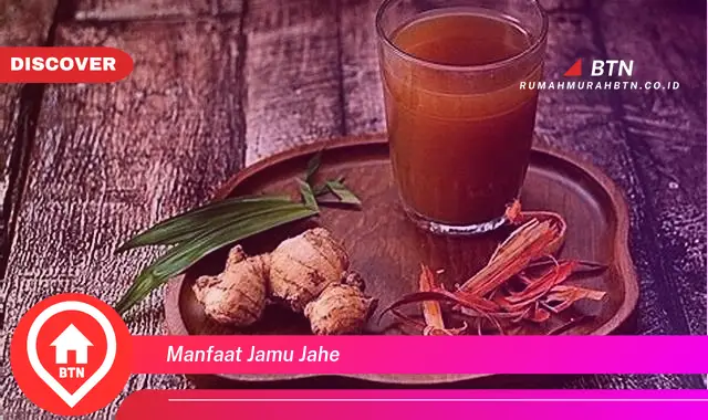 manfaat jamu jahe