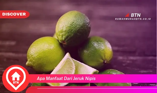 apa manfaat dari jeruk nipis