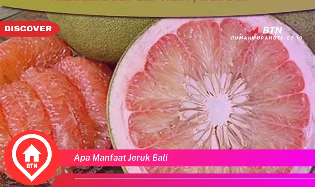 apa manfaat jeruk bali