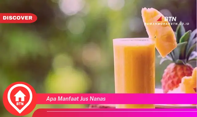 apa manfaat jus nanas